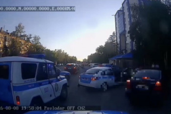 Фотография к новости: Пьяный водитель устроил погоню в центре Павлодара