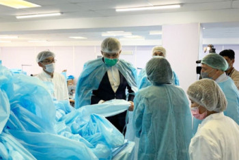 Фотография к новости: Биртанов поручил наладить обеспечение масками населения и медиков