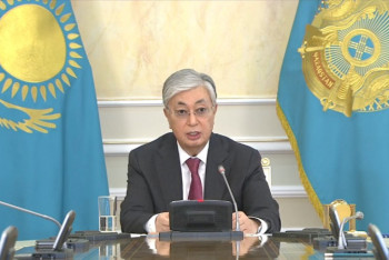 Фотография к новости: "Дистанционное обучение выявило новых героев в сфере образования" - Токаев