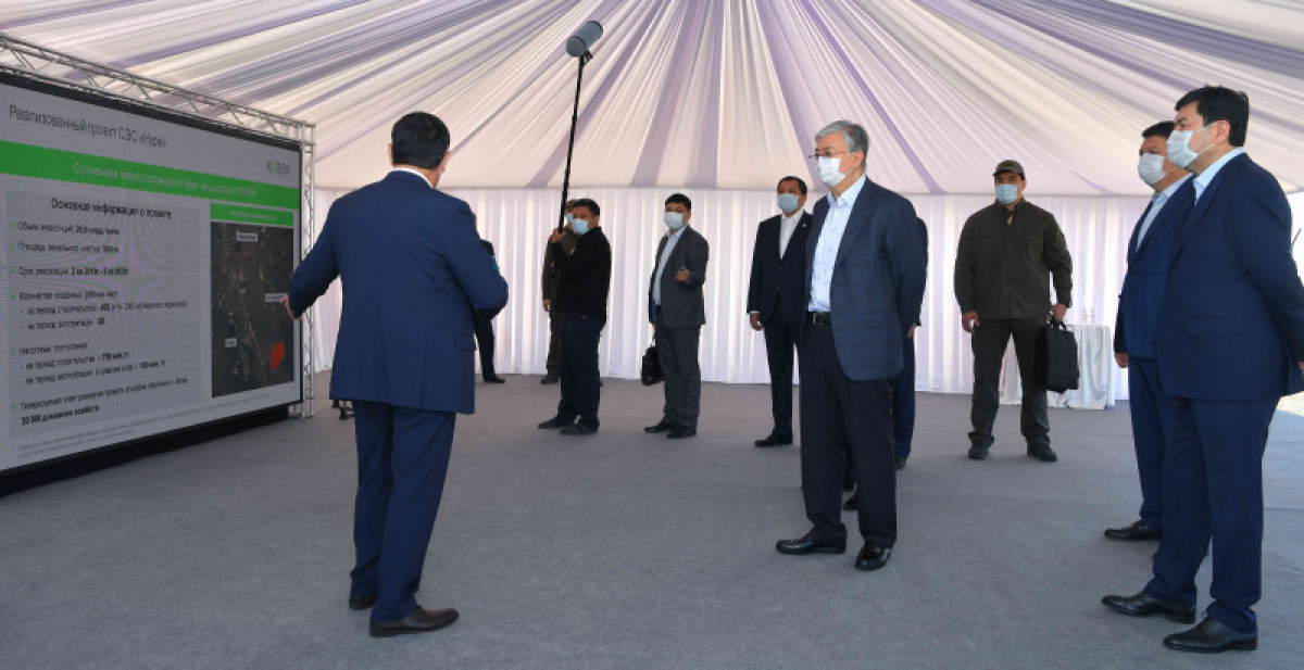 Касым-Жомарт Токаев посетил Акмолинскую область