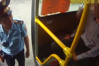 Фотография к новости: Пьяный водитель автобуса задержан в Петропавловске