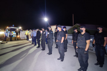 Фотография к новости: Блокпосты сняли по периметру Алматы