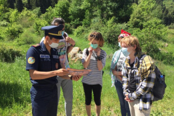 Фотография к новости: Алматинцы были оштрафованы за костры и купание