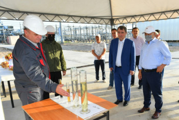 Фотография к новости: Аналогов нет: уникальный завод по выпуску бензина построили в Туркестанской области