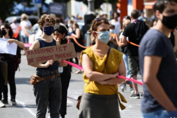Фотография к новости: Акции против расизма и социального неравенства прошли в Германии
