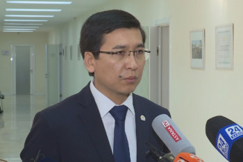 Фотография к новости: Министр Аймагамбетов находится на самоизоляции