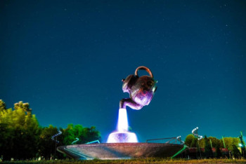 Фотография к новости: Фонтаны и освещение в местах отдыха отключили в Туркестане, чтобы горожане соблюдали карантин