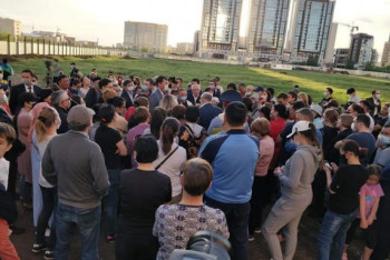 Фотография к новости: Жители столицы попросили антикоррупционщиков проверить акимат Кульгинова