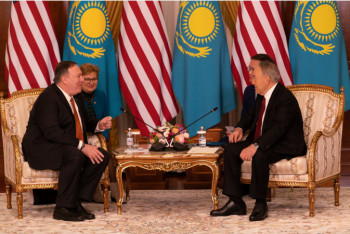 Фотография к новости: "Аман болыныз!" - Майк Помпео пожелал Елбасы скорейшего выздоровления