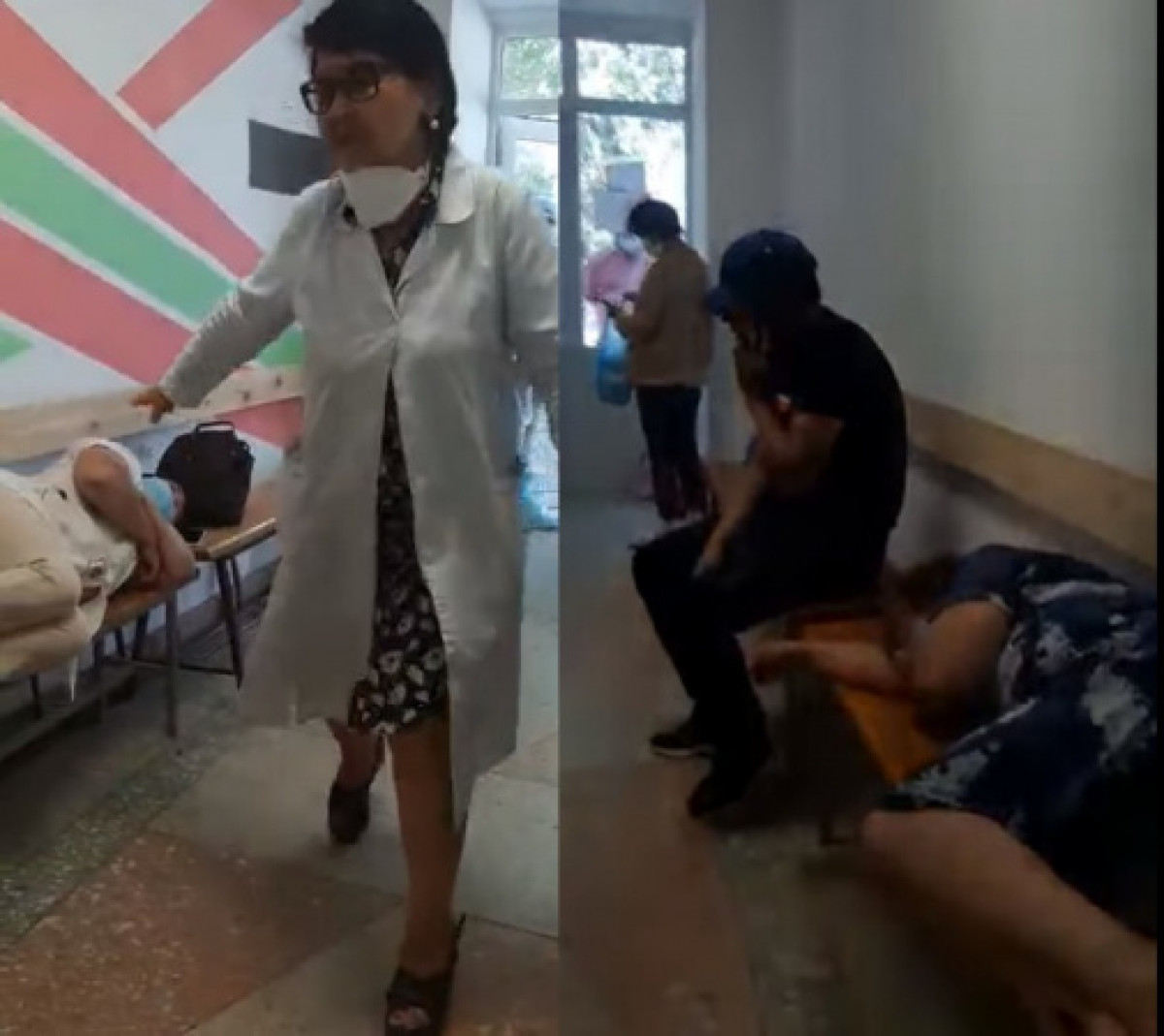 "Забирай, давай! У нас нет мест!" – видео из больницы Актобе шокировало соцсети