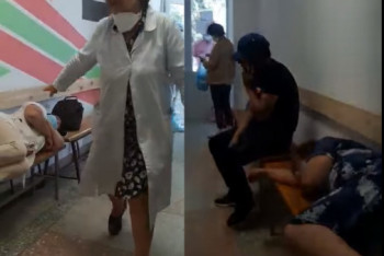 Фотография к новости: "Забирай, давай! У нас нет мест!" – видео из больницы Актобе шокировало соцсети