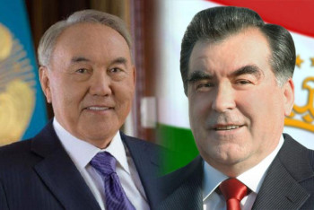 Фотография к новости: Елбасы получил телеграмму от Эмомали Рахмона