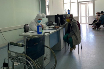 Фотография к новости: Главврач снял на видео работу провизорного стационара в Нур-Султане