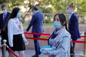 Фотография к новости: Экзамен в условиях карантина: ЕНТ стартовало в Казахстане