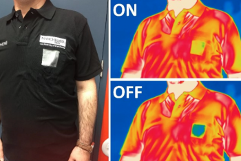 Фотография к новости: Разработан охлаждающийся в жару и нагревающийся на холоде текстиль