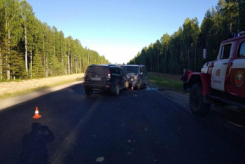 В лобовом столкновении автомобилей пострадали четыре человека близ Балхаша