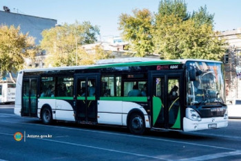 Фотография к новости: Общественный транспорт приостановят в выходные дни в Нур-Султане