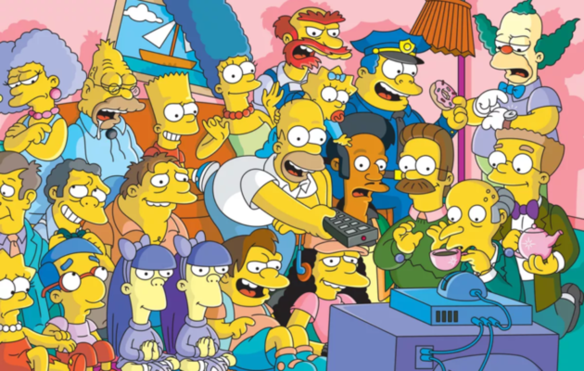 кадр из мультфильма &quot;Симпсоны&quot;
