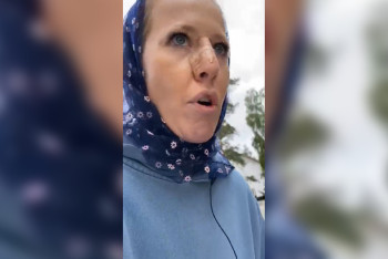 Фотография к новости: На Собчак напали в монастыре во время съемки репортажа