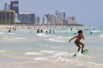 Фотография к новости: Пляжи Майами закроют на четыре дня из-за всплеска заражений COVID-19