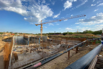 Фотография к новости: Ливневые канализации и коллекторы строят в Нур-Султане