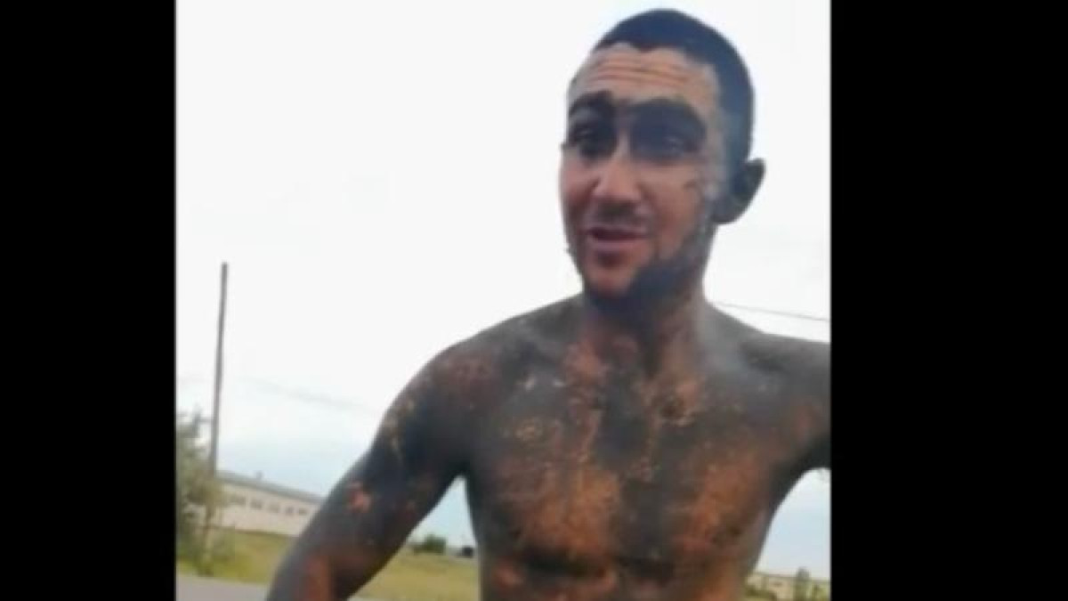 Скрин из видео очевидца