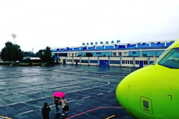 Фотография к новости: Рейс из Павлодара в Алматы задержали из-за попавшей в самолет молнии