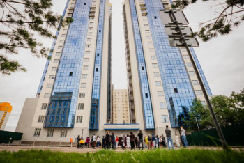 Фотография к новости: Строительство восьмилетнего долгостроя завершили в Нур-Султане