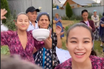 Фотография к новости: Без масок и дистанции – певица Say Mo показала видео со свадьбы сестры