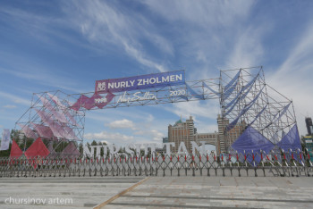 Фотография к новости: Локдаун в День города - как жители Нур-Султана отмечают праздник