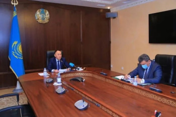 Фотография к новости: Аким Костанайской области выздоровел от COVID-19