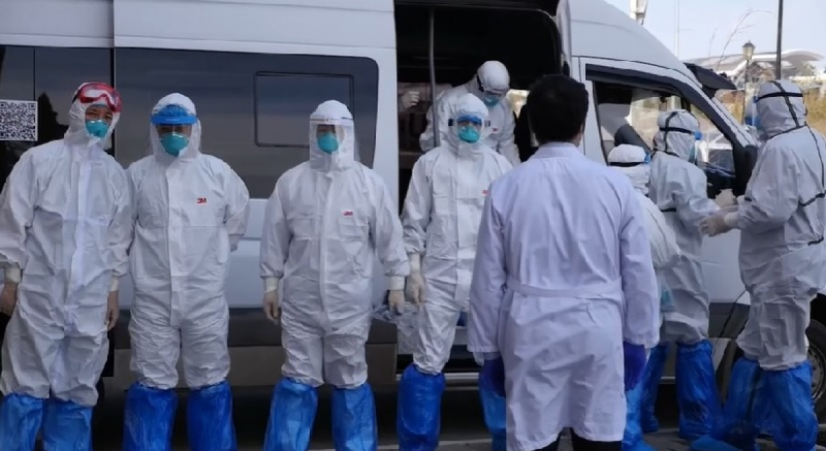 кадр из видео facebook.com/MinzdravRK