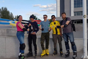 Фотография к новости: Совсем не скучный карантин. Как пара из Украины провела свое заточение в Нур-Султане