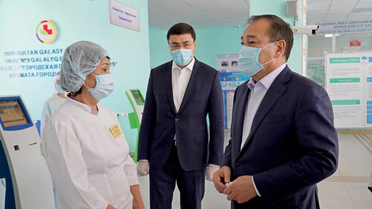 Обращений в скорую помощь стало меньше в Нур-Султане