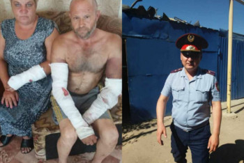 Фотография к новости: Овчарка едва не загрызла хозяина в Костанайской области