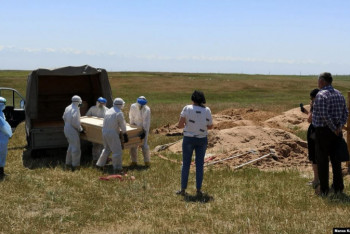 Фотография к новости: Скончавшихся от COVID-19 и пневмонии будут хоронить по новым правилам в Алматы