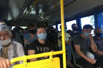 Фотография к новости: Число автобусов на пяти маршрутах увеличили в Алматы