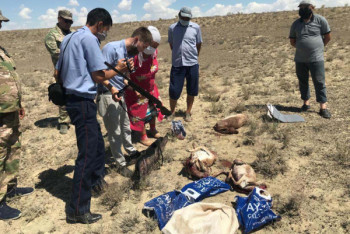 Фотография к новости: Туши джейранов обнаружили в машине браконьеров в Мангистауской области