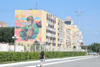 Фотография к новости: Посвященные врачам и спасателям муралы появятся в Кокшетау