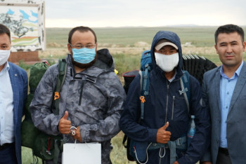 Фотография к новости: Братья-путешественники дошли пешком из Алматы до Семея за 46 дней