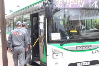 Фотография к новости: Движение автобусов возобновят с 3 августа в Нур-Султане