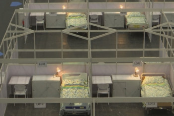 Фотография к новости: ЭКСПО-центр Гонконга переоборудовали в больницу для пациентов с КВИ