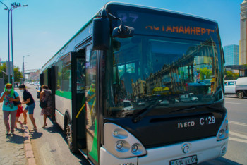 Фотография к новости: Общественный транспорт заработал в Нур-Султане