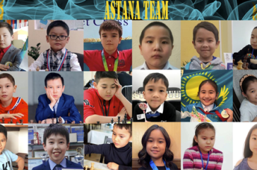 Фотография к новости: Детская команда Astana победила в международном шахматном турнире