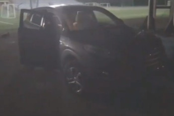 Фотография к новости: Заехавшего на стадион пьяного водителя взяли под стражу – ДП Алматы