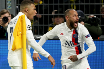 Фотография к новости: "ПСЖ" оказался на грани вылета из Лиги чемпионов в матче с "Аталантой"