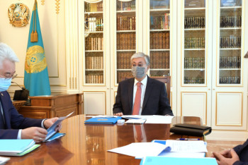 Фотография к новости: Токаев дал ряд поручений Атамкулову