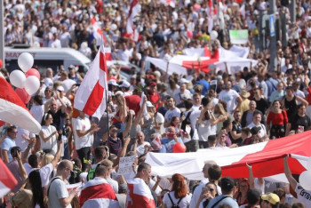 Фотография к новости: Евросоюз поддержал протестующих в Беларуси