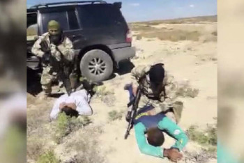 Фотография к новости: Погоня и стрельба: полицейские на вертолете задержали наркодельцов в Кызылординской области