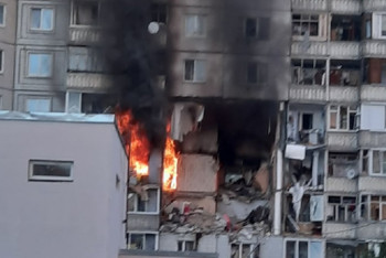 Фотография к новости: Взрыв прогремел в многоэтажном доме в Ярославле